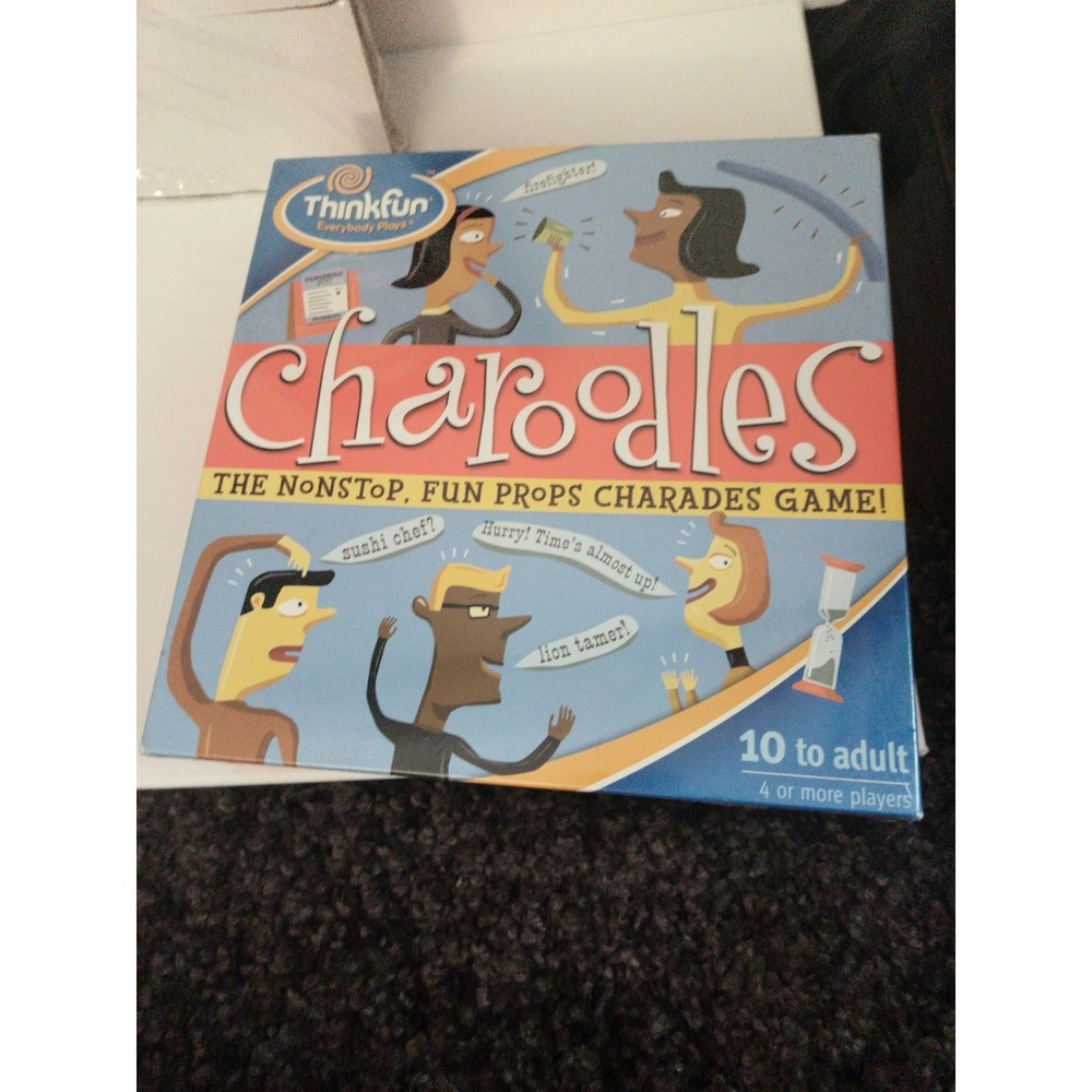 ThinkFun Charoodles The Nonstop Fun Props Charades Game NEW Sealed Ages 10+